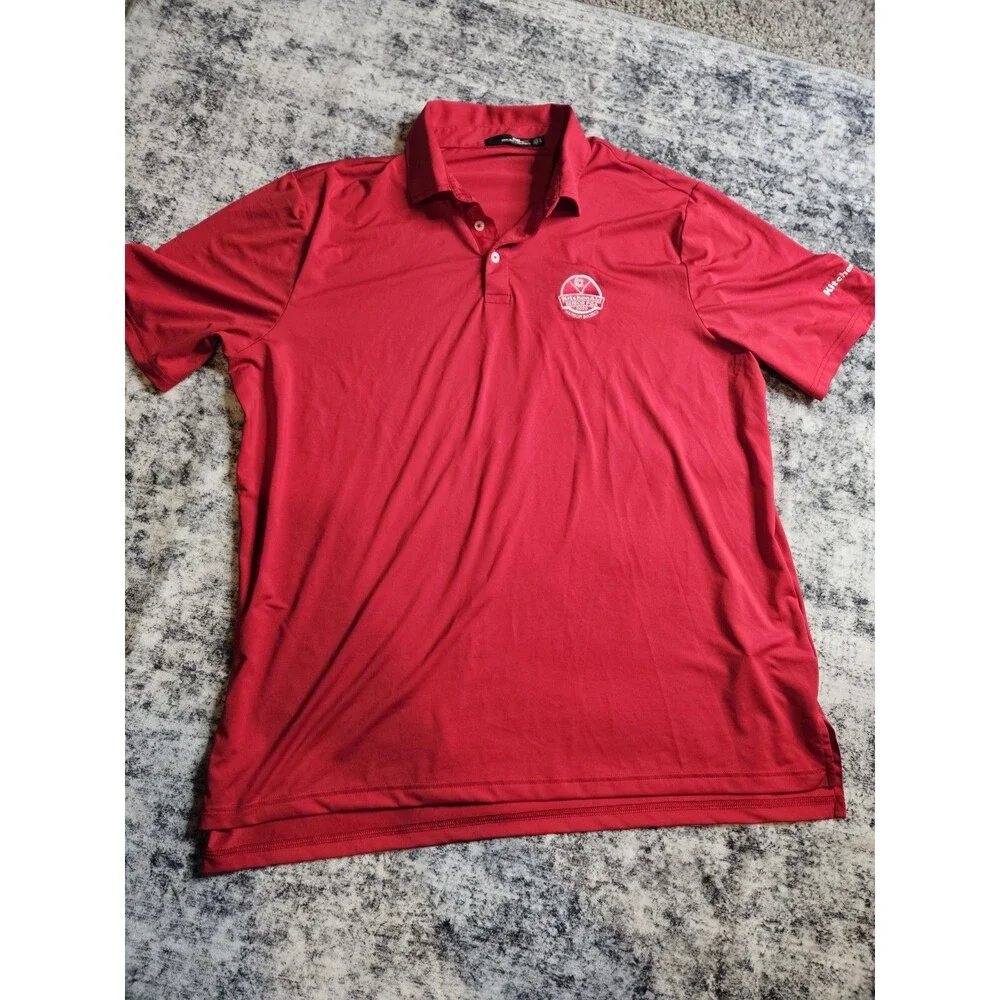 Ralph Lauren RLX Golf Polo Wicking Harbor Shores KitchenAid Senior PGA Size XL